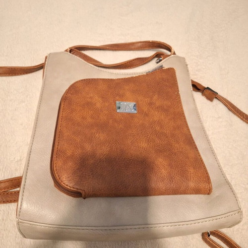 Leather backpack like new