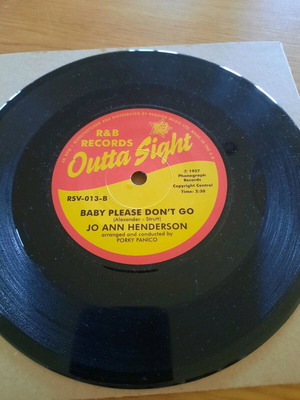 Jo Ann Henderson Baby Please Don’t Go vinyl like new, R&B / Soul