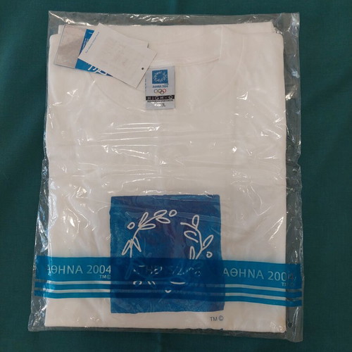 Olympic Games 2004 T-shirt new, size XXL