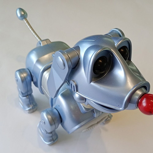 Retro Robot Dog TOMY Dog.Com used, 2000 interactive toy