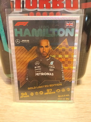 F1 card Hamilton 2024 σαν καινούργιο
