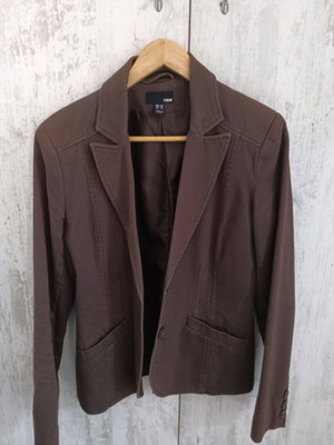 Women's brown H&M jacket used, size 40