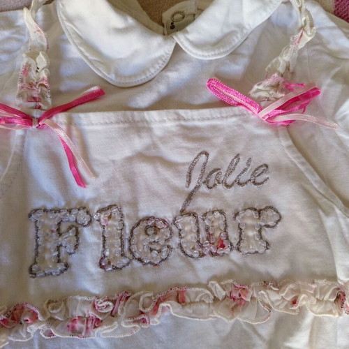 Set of 3 summer baby rompers used, size 6 months, thin fabric
