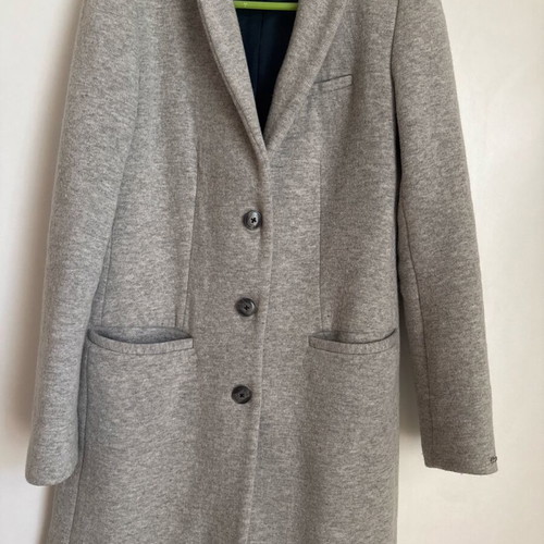 Tommy Hilfiger wool women's coat like new, gray
