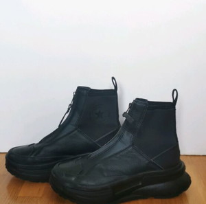 39 Black Converse Run Star Legacy Chelsea CX Mono Zip Shoes