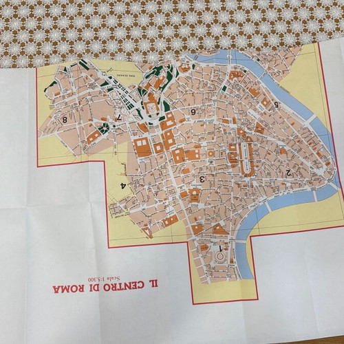 Rome pocket travel guide used, English