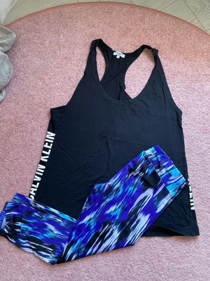 Set Calvin Klein crop κολάν και αθλητική μπλούζα σαν καινούργιο