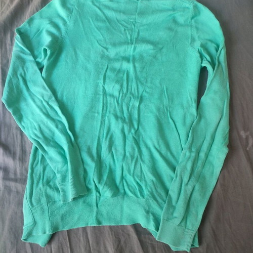 Pull & Bear thin cardigan like new, green turquoise, size M