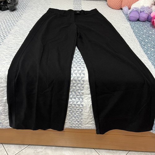 Pink Woman black palazzo pants, size XS