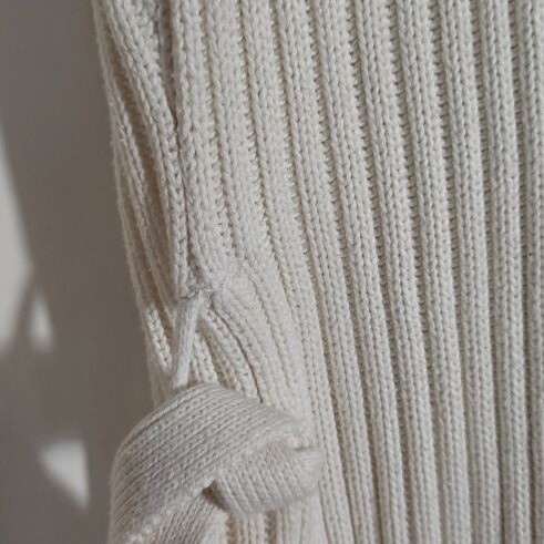 Zara women's long knitted cardigan like new, white, size L