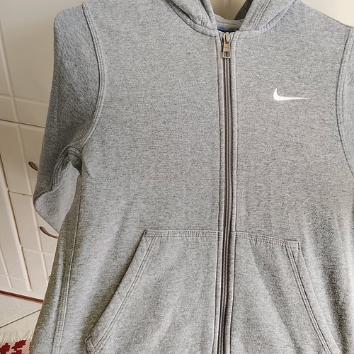 Nike children's sports jacket used, grey, size M