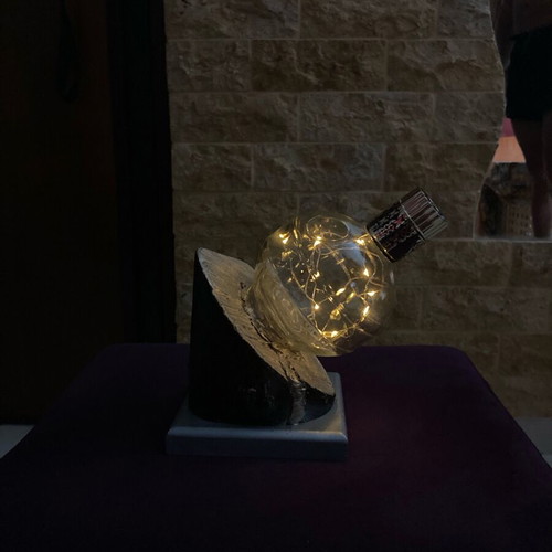 Bottle lamp with LED new