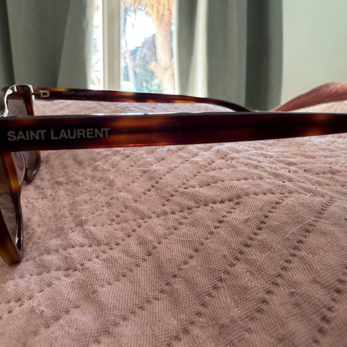 Saint Laurent women's sunglasses SL 502 003 56 like new, tortoiseshell acetate