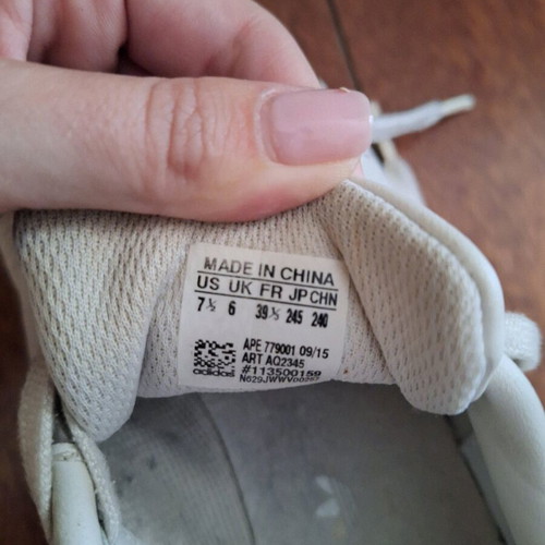 Adidas Stansmith women's sport shoes used, white, size 39.5