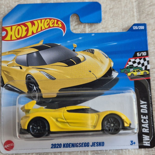 Hot Wheels 2020 Koenigsegg Jesko yellow