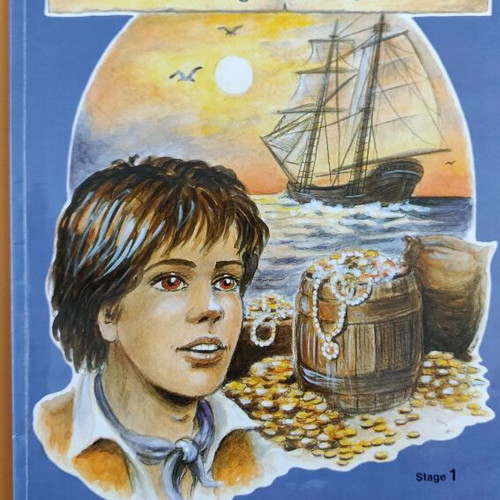 Treasure Island used book by Robert Louis Stevenson