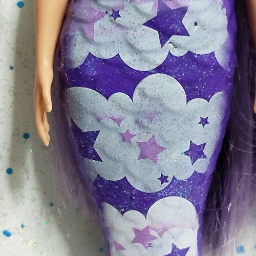 Barbie Colour Reveal Mermaids like new, two incomplete dolls