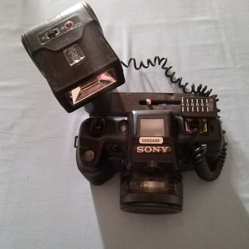 Sony Big Royal vintage analog camera with flash, like new