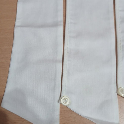 Vintage collars for school uniforms, set of 3, new, white