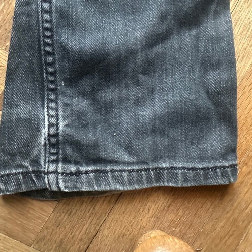Zara black pants size 38 used with button damage