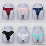 Women's lingerie new, set of 6 pieces, size large multicolor
