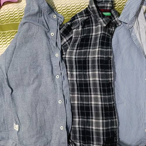 Set of 3 boys' shirts 8-9 years like new, Zara, H&M, Benetton
