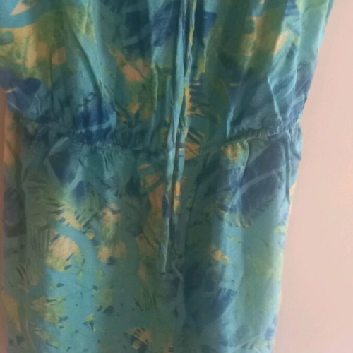 Multicolored one-piece jumpsuit like new, size M
