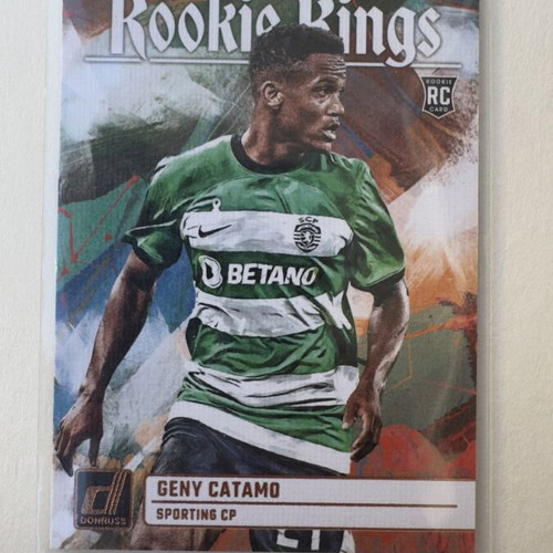 Geny Catamo RC Sporting Rookies King Paninis Donruss 2023/24 like new