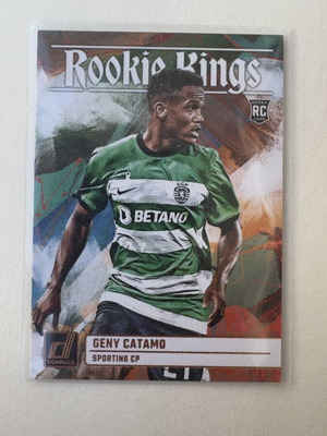 Geny Catamo RC Sporting Rookies King Paninis Donruss 2023/24 like new