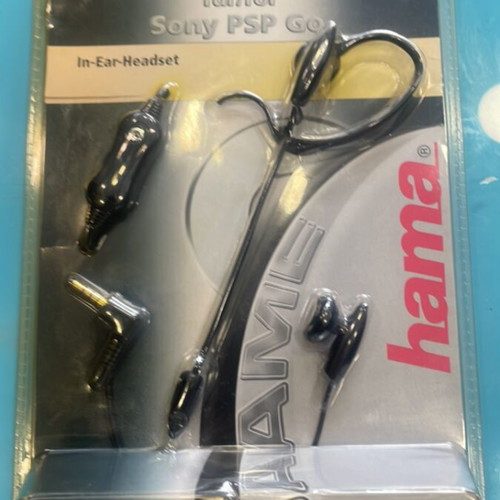 Hama in ear headset for Sony PSP Go new
