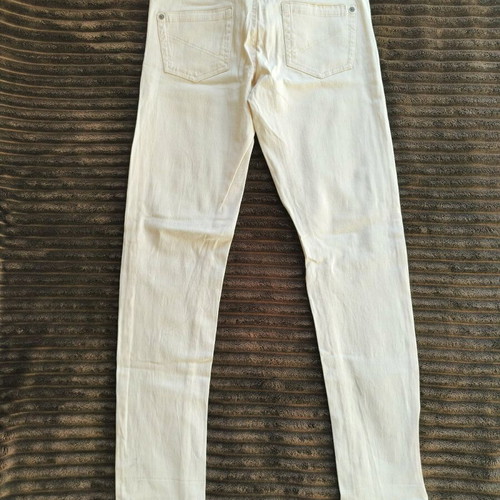 Pink Woman Skinny Jeans light beige size M like new