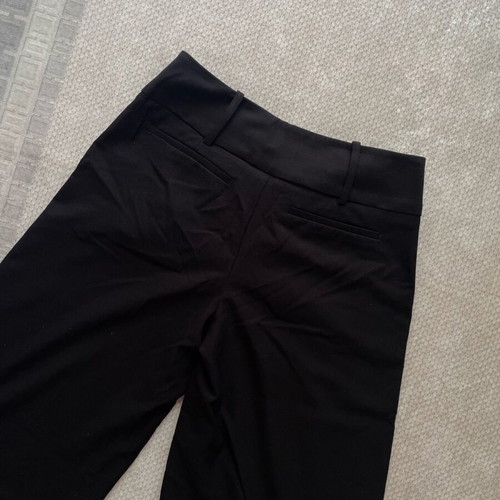 Zara pants black, mid-rise, like new, size S