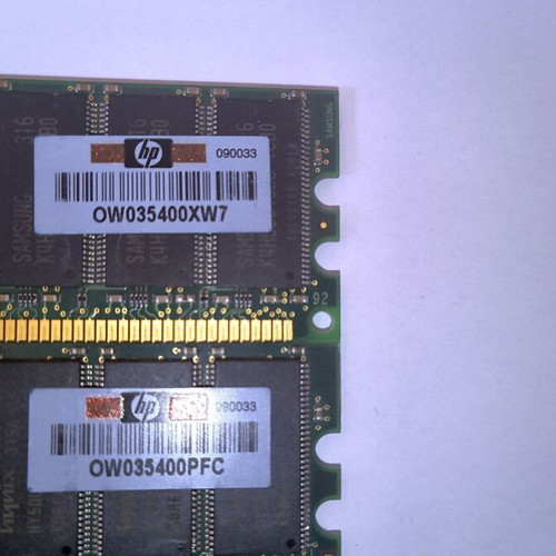 2GB DDR Registered ECC server memory used