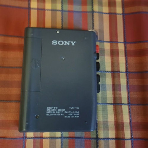 Sony TMC-150 Cassette-Corder used journalistic voice recorder