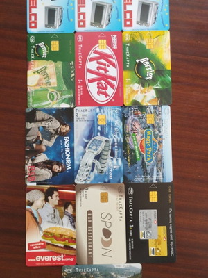 Greek phone cards 2002, pack of 13