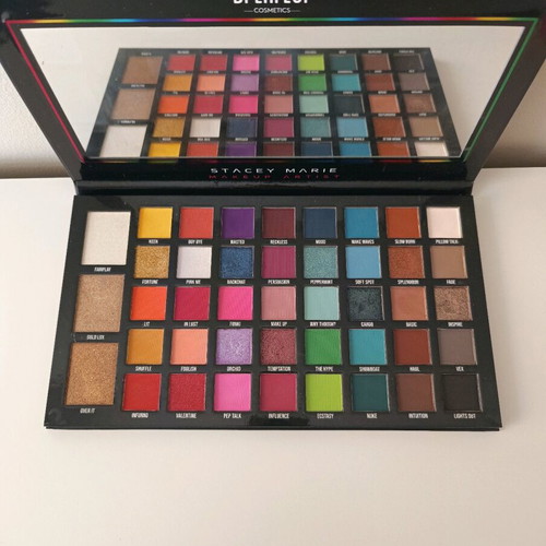 BPerfect Carnival XL pro palette Stacey Marie like new, eyeshadow and highlighter palette