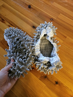 Shoe cover like new for indoor use washable in washing machine