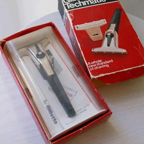 Gillette retro razor used