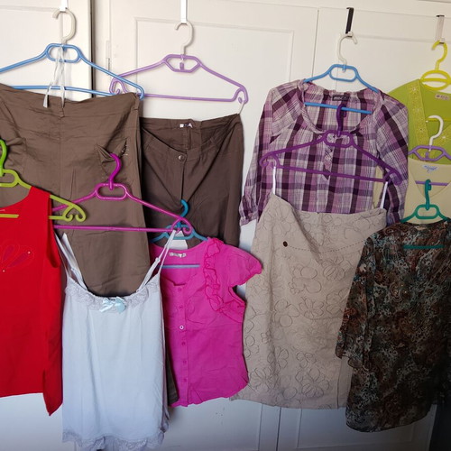 Women's clothing lot L/XL, multicolored, various brands