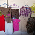Women's clothing lot L/XL, multicolored, various brands