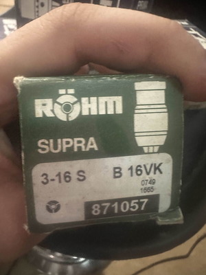 Νέο ROHM SUPRA αυτόματο τσοκ δράπανου 3-16mm B16 βαρέως τύπου