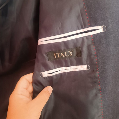 Men's jacket Italy black size 54 used, classic style