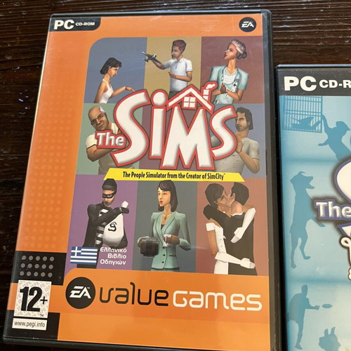 The Sims PC games bundle used with multiple expansion packs