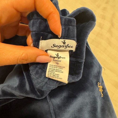Sugarfree sweatpants like new for 10-year-old girl blue 140 cm