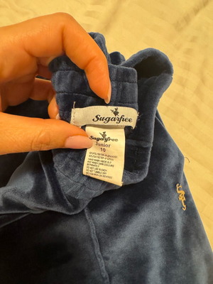 Sugarfree sweatpants like new for 10-year-old girl blue 140 cm