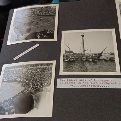 Cyprus 1962 photo album used with 133 photographs