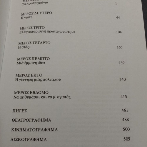 Melina book by Frinta Bioumpi