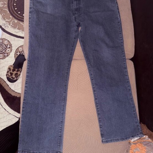 Men's dark blue jeans size XXL like new, long