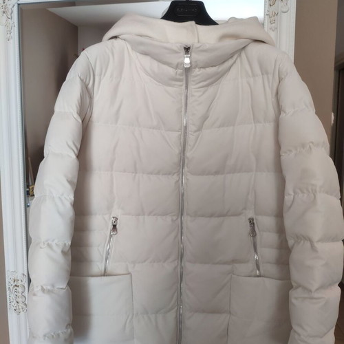 Elena Miro women's jacket new, white with hood