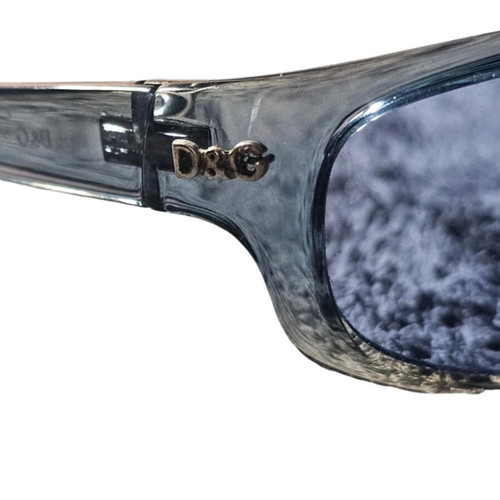 Dolce and Gabbana sunglasses used, blue acetate
